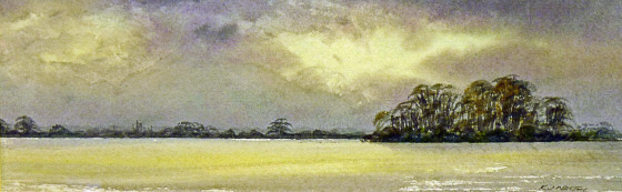 Watercolour - Winter Chill, Foxley